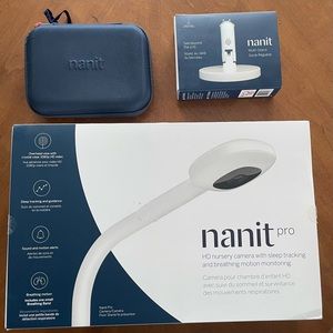 Nanit Pro with stand, all pieces included!